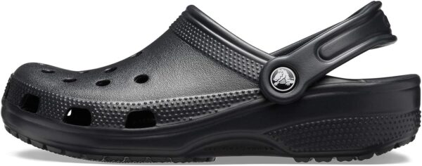 crocs classic clog batman batmobile on black background