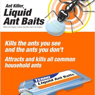TERRO Ant Killer Bait Stations T300B indoor liquid ant bait traps pack of 12 for effective ant control